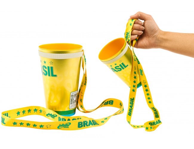 Copo In Mold Label com Tirante - Modelo DEC CM0002