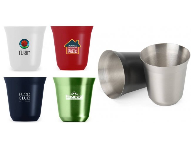 Copo Inox 150ml - Modelo DEC 03970
