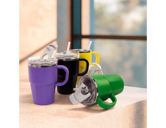 Caneca Parede Dupla 550ml - Modelo DEC 09227