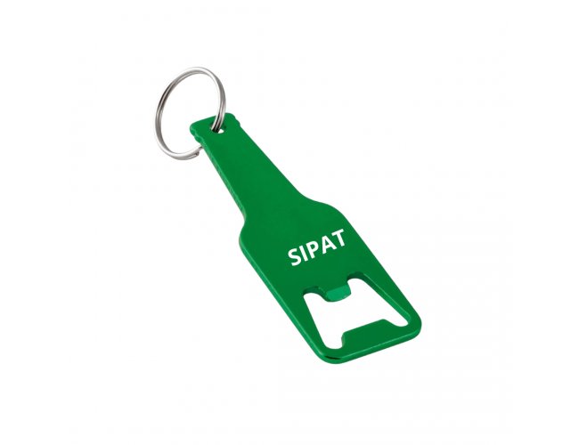 Chaveiro. Alum�nio. Com abridor de garrafas. - Modelo DEC 94196