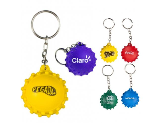 Chaveiro Anti-stress Bola Cravinho - Modelo DEC C1006