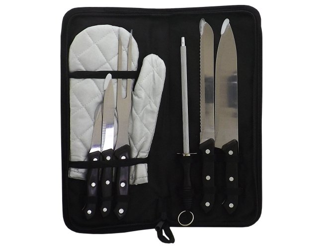 Kit Churrasco 7 Peas - Modelo DEC 12071