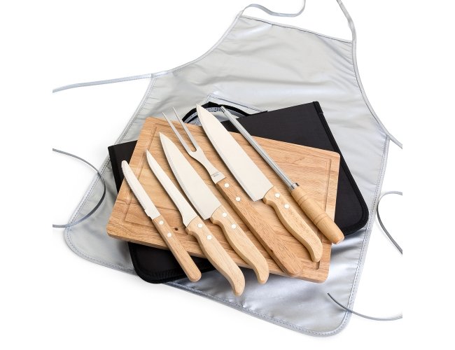 Kit Churrasco 8 peças - Modelo DEC 12089