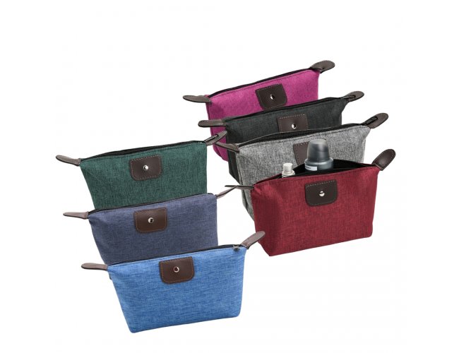 N�cessaire Poli�ster PVC Mescla - Modelo 15302