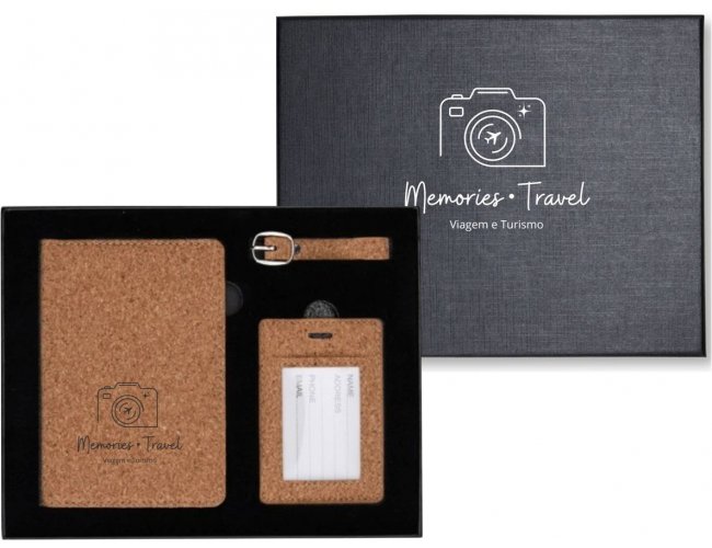 Kit Viagem 3 Peas - Modelo DEC 18042