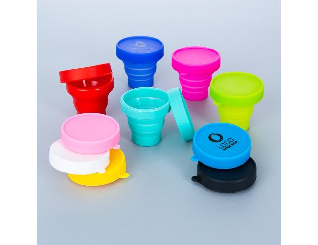 Copo Retrtil de Silicone 150ml - Modelo 18578