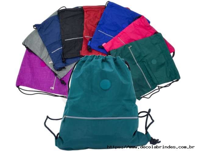 Mochila Saco Nylon Impermevel -  Modelo DEC18719