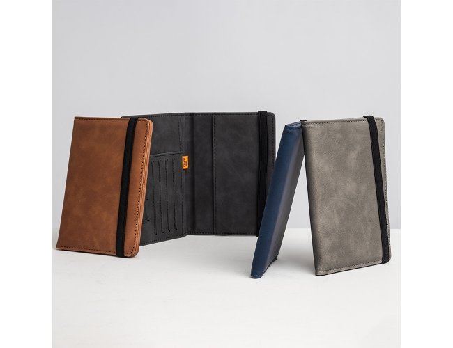 Porta-passaporte em Couro Sintético - Modelo DEC 18880