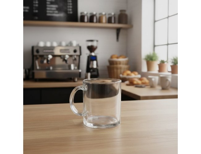 Caneca Vidro 350ml - Modelo DEC 19063T