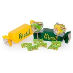 Kit copa do mundo Balas - Modelo DEC 20263