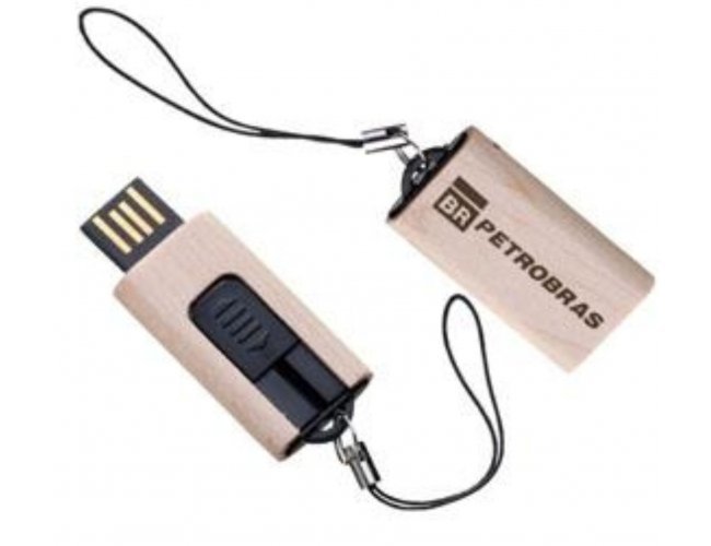 PEN DRIVE BAMBU - Modelo DEC MM245   4GB