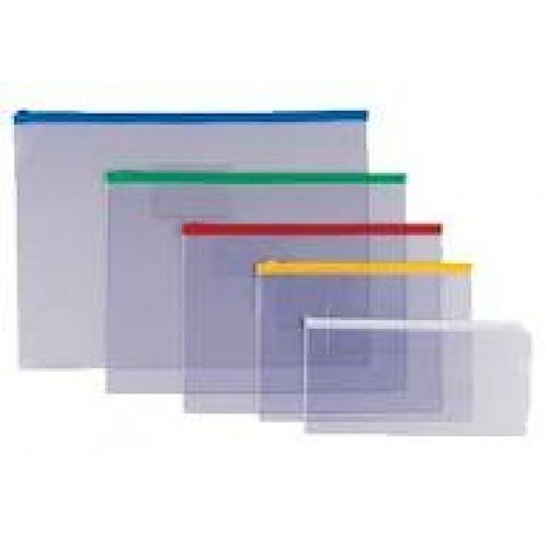 Pasta de PVC Cristal com ZIP - Modelo DEC PVC1000